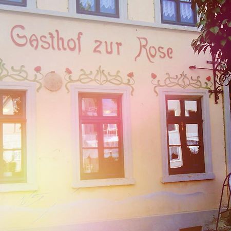 Gasthaus & Pension "Zur Rose" Weimar  Exterior foto